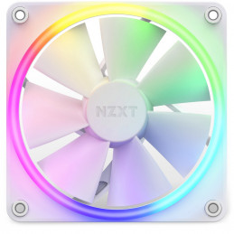 NZXT F120 RGB Tietokonekotelo Tuuletin 12 cm Valkoinen 1 kpl