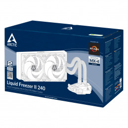 ARCTIC Liquid Freezer II 240 Suoritin All-in-one-nesteenjäähdytin 12 cm Musta