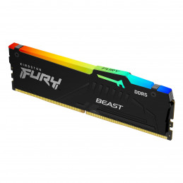 Kingston Technology FURY Beast RGB muistimoduuli 32 GB 1 x 32 GB DDR5 4800 MHz