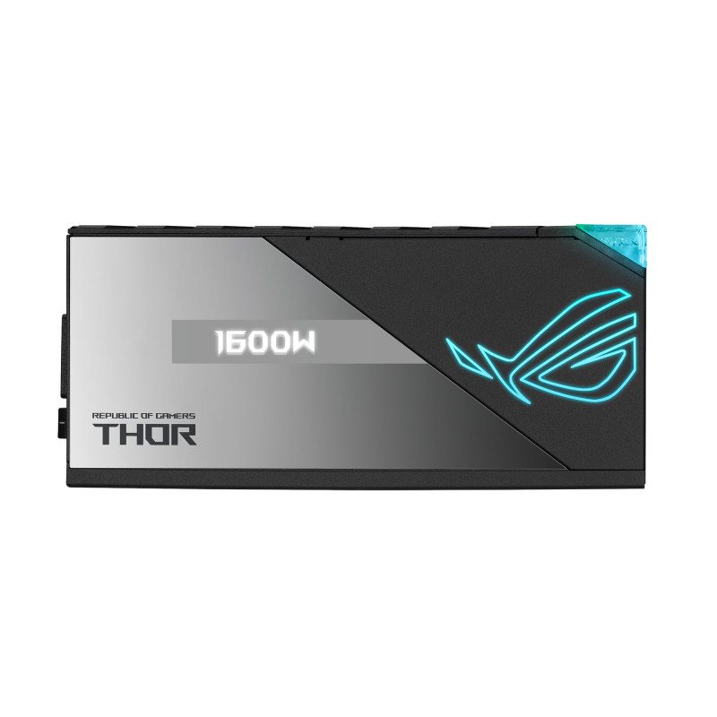 ASUS ROG THOR 1600W Titanium virtalähdeyksikkö 20+4 pin ATX ATX Musta, Hopea