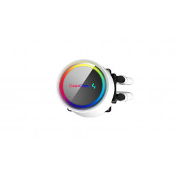 DeepCool GAMMAXX L240 A-RGB WH Suoritin Nestejäähdytyspakkaus 12 cm Valkoinen