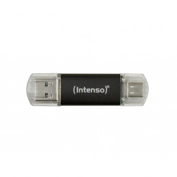 Intenso 3539490 USB-muisti 64 GB USB Type-A   USB Type-C 3.2 Gen 1 (3.1 Gen 1) Antrasiitti