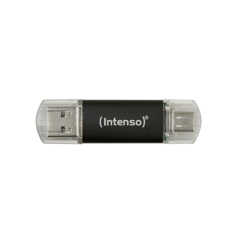 Intenso 3539490 USB-muisti 64 GB USB Type-A   USB Type-C 3.2 Gen 1 (3.1 Gen 1) Antrasiitti