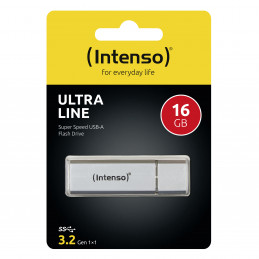 Intenso Ultra Line USB-muisti 16 GB USB A-tyyppi 3.2 Gen 1 (3.1 Gen 1) Hopea