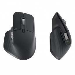 Logitech MX Master 3S hiiri Oikeakätinen RF Wireless + Bluetooth Optinen 8000 DPI