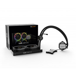 be quiet! Pure Loop 2 FX 240mm Suoritin All-in-one-nesteenjäähdytin 12 cm Musta 1 kpl