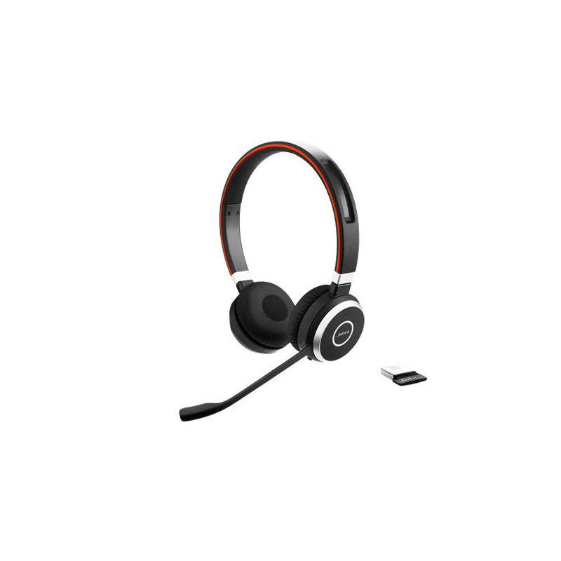 Jabra Evolve 65 Kuulokkeet Langallinen & langaton Pääpanta Puhelut Musiikki USB A-tyyppi Bluetooth Musta