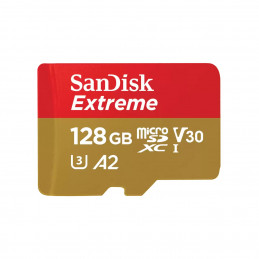 SanDisk Extreme 128 GB MicroSDXC UHS-I Luokka 10