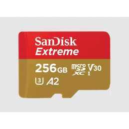 SanDisk Extreme 256 GB MicroSDXC UHS-I Luokka 3