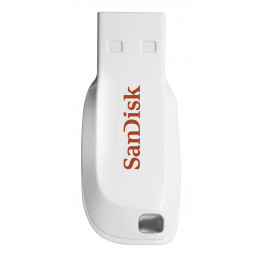 SanDisk Cruzer Blade USB-muisti 16 GB USB A-tyyppi 2.0 Valkoinen