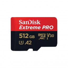 SanDisk Extreme PRO 512 GB MicroSDXC UHS-I Luokka 10