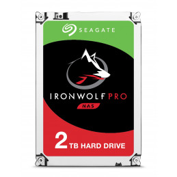 Seagate IronWolf Pro ST2000NE001 sisäinen kiintolevy 3.5" 2000 GB Serial ATA III