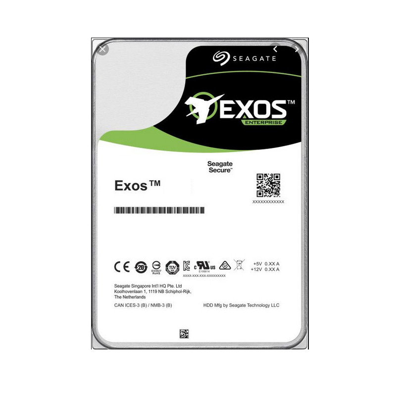 Seagate Exos X16 3.5" 16000 GB SAS