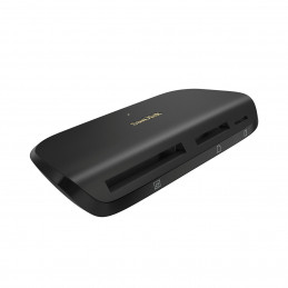SanDisk ImageMate PRO USB-C kortinlukija USB 3.2 Gen 1 (3.1 Gen 1) Type-A Musta