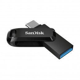 SanDisk Ultra Dual Drive Go USB-muisti 64 GB USB Type-A   USB Type-C 3.2 Gen 1 (3.1 Gen 1) Musta