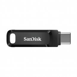 SanDisk Ultra Dual Drive Go USB-muisti 256 GB USB Type-A   USB Type-C 3.2 Gen 1 (3.1 Gen 1) Musta