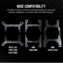 Corsair H100i Ilmanjäähdytin Musta 1 kpl