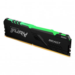 Kingston Technology FURY Beast RGB muistimoduuli 16 GB 2 x 8 GB DDR4 3733 MHz