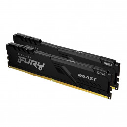 Kingston Technology FURY Beast muistimoduuli 32 GB 2 x 16 GB DDR4 3733 MHz