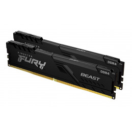 Kingston Technology FURY Beast muistimoduuli 32 GB 2 x 16 GB DDR4 3733 MHz