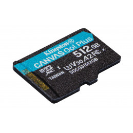 Kingston Technology Canvas Go! Plus 512 GB MicroSD UHS-I Luokka 10