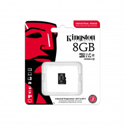 Kingston Technology Industrial 8 GB MicroSDHC UHS-I Luokka 10