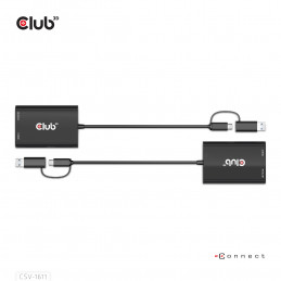 CLUB3D CSV-1611 keskitin USB 2.0 Micro-A