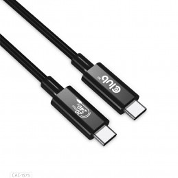 CLUB3D CAC-1575 USB-kaapeli 2 m USB4 Gen 2x2 USB C Musta