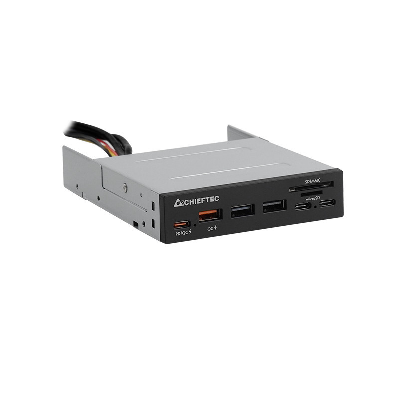 Chieftec CRD-908H kortinlukija USB 3.2 Gen 1 (3.1 Gen 1) Sisäinen Musta