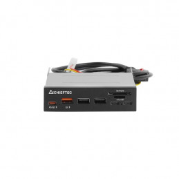 Chieftec CRD-908H kortinlukija USB 3.2 Gen 1 (3.1 Gen 1) Sisäinen Musta