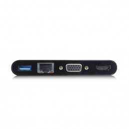 ACT AC7330 USB grafiikka-adapteri 4096 x 2160 pikseliä Musta