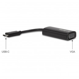 Targus ACA934EUZ videokaapeli-adapteri 0,17 m USB Type-C VGA (D-Sub) Musta