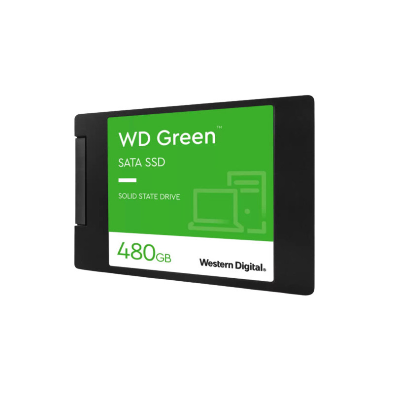 Western Digital Green WDS480G3G0A SSD-massamuisti 2.5" 480 GB Serial ATA III