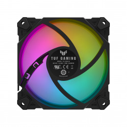 ASUS TUF Gaming TF120 ARGB Fan Tietokonekotelo Ilmanjäähdytin 12 cm Musta