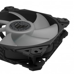 ASUS TUF Gaming TF120 ARGB Fan Tietokonekotelo Ilmanjäähdytin 12 cm Musta