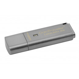 Kingston Technology DataTraveler Locker+ G3 USB-muisti 128 GB USB A-tyyppi 3.2 Gen 1 (3.1 Gen 1) Hopea