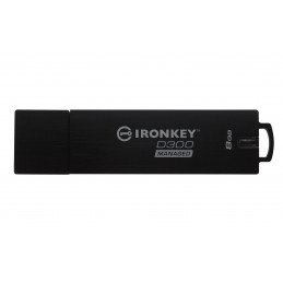 Kingston Technology IronKey D300 USB-muisti 16 GB USB A-tyyppi 3.2 Gen 1 (3.1 Gen 1) Musta
