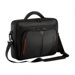 DELL Classic+ laukku kannettavalle tietokoneelle 35,6 cm (14") Salkku Musta, Punainen