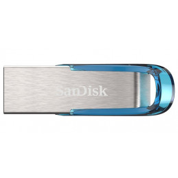 SanDisk Ultra Flair USB-muisti 32 GB USB A-tyyppi 3.2 Gen 1 (3.1 Gen 1) Sininen, Hopea