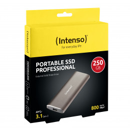 Intenso 3825440 ulkoinen SSD 250 GB Ruskea