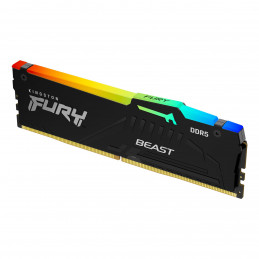 Kingston Technology FURY Beast RGB muistimoduuli 16 GB 1 x 16 GB DDR5 6000 MHz