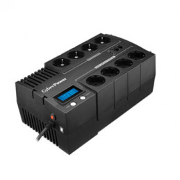 CyberPower BR1000ELCD UPS-virtalähde Linjainteraktiivinen 1 kVA 600 W 8 AC-pistorasia(a)
