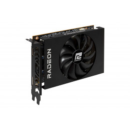 PowerColor AXRX 6400 4GBD6-DH näytönohjain AMD Radeon RX 6400 4 GB GDDR6