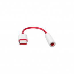 OnePlus TC01W matkapuhelimen kaapeli Punainen 0,09 m USB C 3.5mm