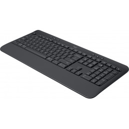 Logitech Signature K650 näppäimistö RF Wireless + Bluetooth QWERTY Tanska, Suomi, Pohjoismainen, Ruotsi Grafiitti