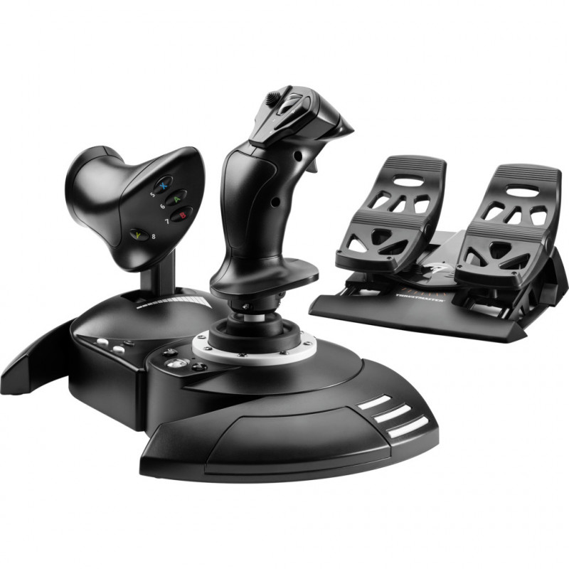 Thrustmaster T.Flight Full Kit X Musta USB Ohjaussauva Analoginen Digitaalinen PC, Xbox