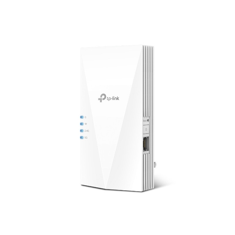 TP-Link RE700X Wi-Fi-verkkojärjestelmä Kaksitaajuus (2,4 GHz 5 GHz) Wi-Fi 6 (802.11ax) Valkoinen 1 Sisäinen