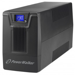 PowerWalker VI 600 SCL FR Linjainteraktiivinen 0,6 kVA 360 W 2 AC-pistorasia(a)