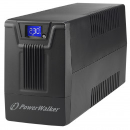 PowerWalker VI 800 SCL FR Linjainteraktiivinen 0,8 kVA 480 W 2 AC-pistorasia(a)