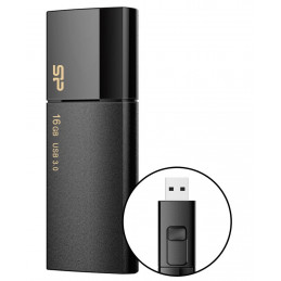 Silicon Power Blaze B05 USB-muisti 16 GB USB A-tyyppi 3.2 Gen 1 (3.1 Gen 1) Musta